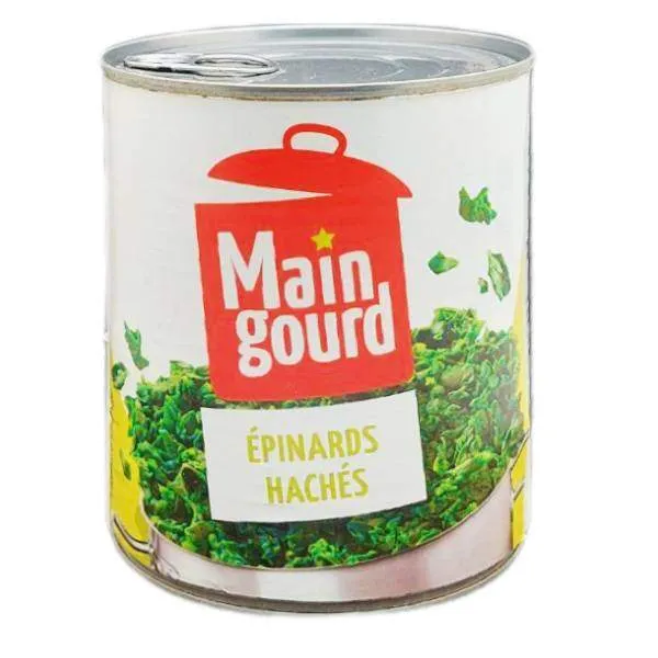 Épinards hachés 4/4