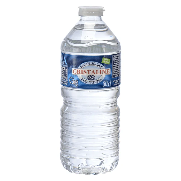 Eau de source CRISTALINE 50cl / 24