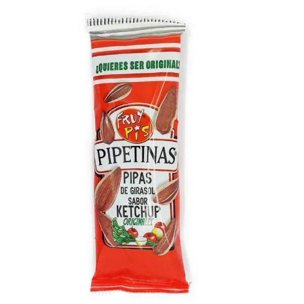 Pipas ketchup 38gr - Boîte de 28 pièces