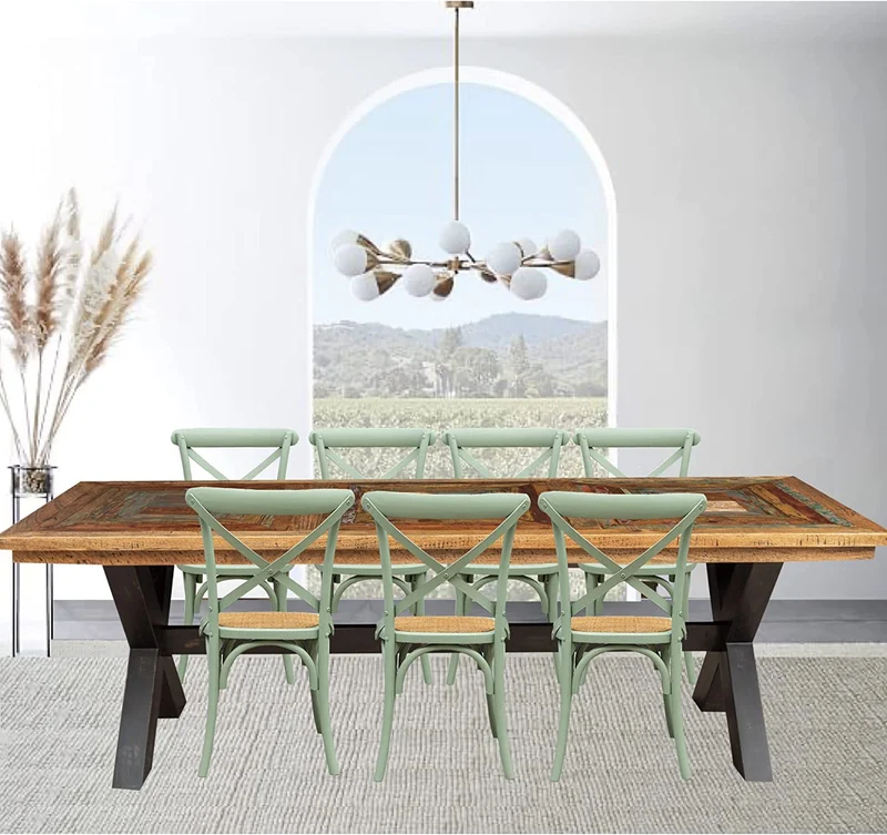 Biscottini Chaise Thonet en Bois Massif 86x46x42 cm | Salle à Manger | Cuisine | Style Bistrot