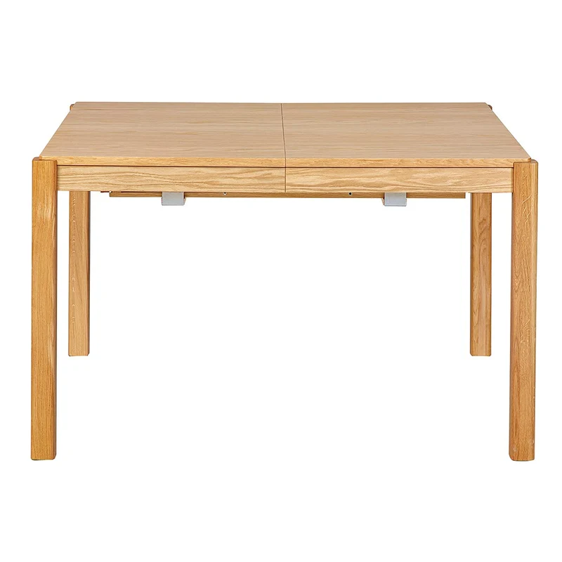 Miliboo Table à Manger Extensible rallonges intégrées en Bois Clair chêne rectangulaire L125-238 cm AGALI
