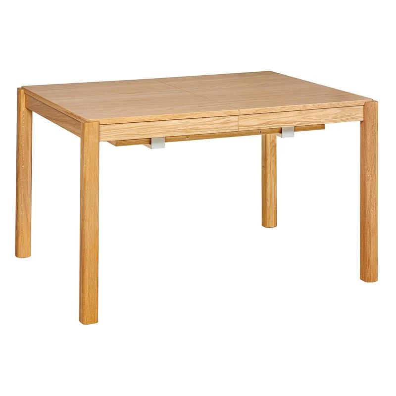 Miliboo Table à Manger Extensible rallonges intégrées en Bois Clair chêne rectangulaire L125-238 cm AGALI