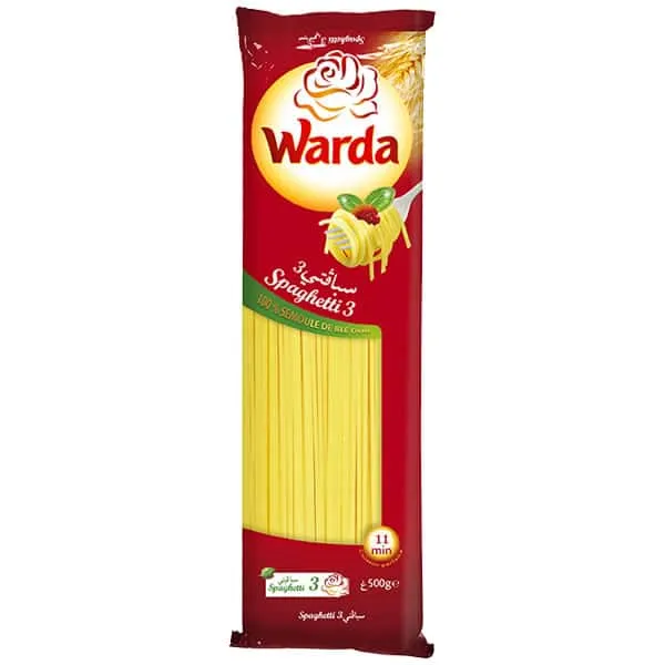 Spaghetti 3 l WARDA 500g