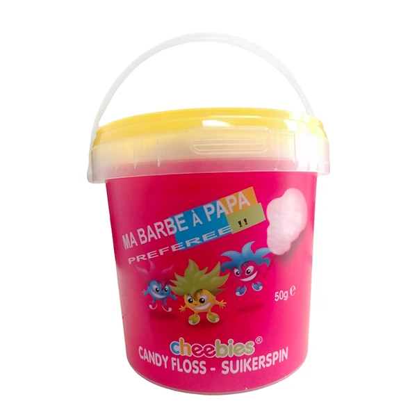 Barbe à papa fraise 50g
