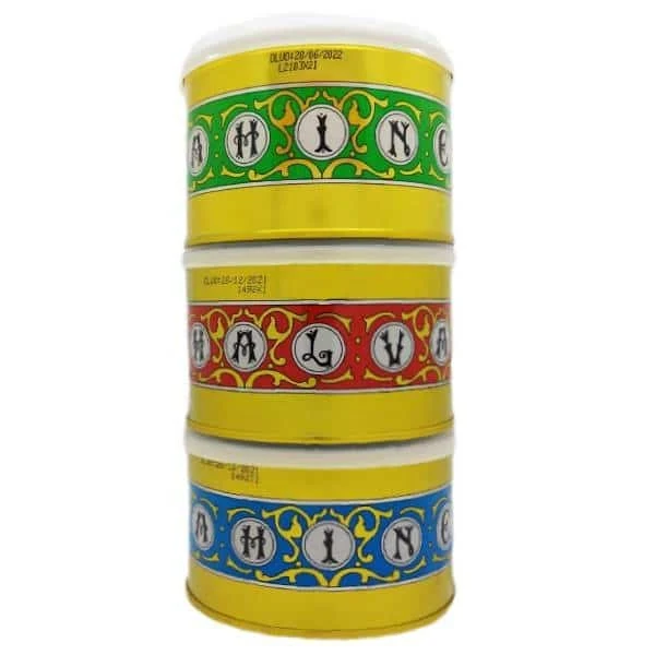 Lot de 3 boîtes Halva chamia grec
