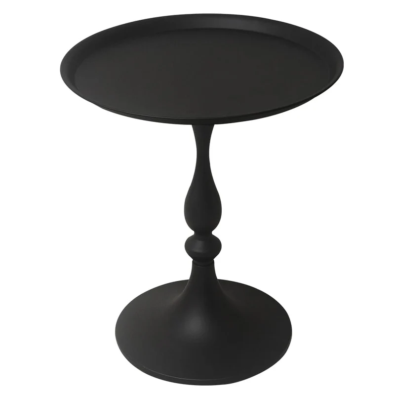 Cre Cra (Lot de 2 Table d'appoint Ronde en métal - Design élégant et Moderne, Tables dappoint pour Salon, Chambre ou Patio