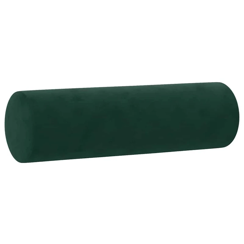 GFEROMRF Canapé 3 places en velours vert foncé 180 cm avec coussin décoratif