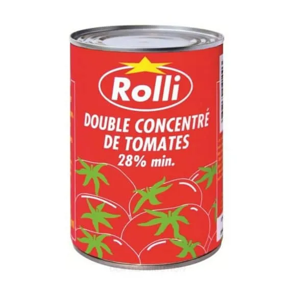 Concentré de tomates 440g ROLLI 1/2