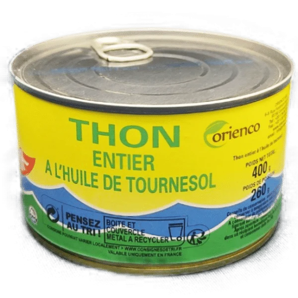 Thon à l'huile végétale - Boîte 1/2 - NAVIGATEUR