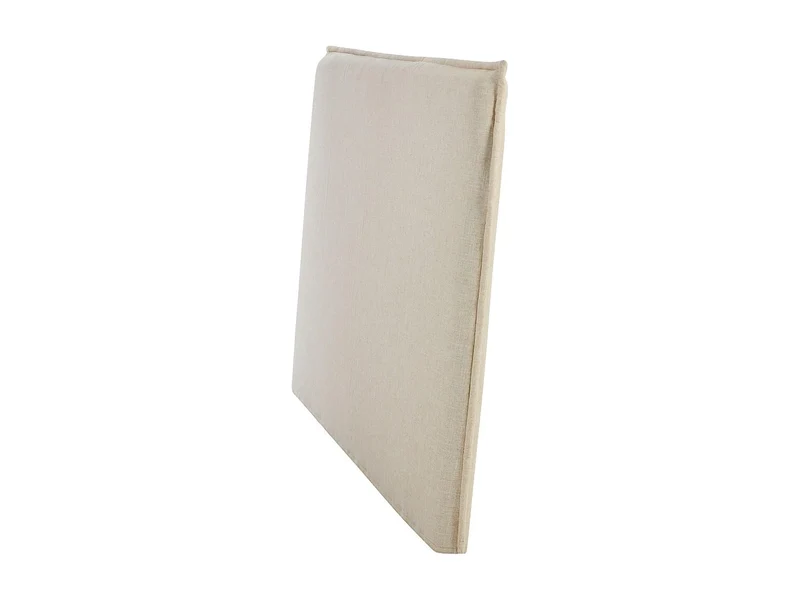 Vente-unique - Tête de lit déhoussable 150 cm - Coton et Lin - Beige - TAHIME