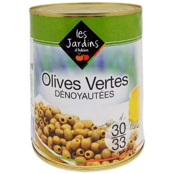 Olives vertes dénoyautées 4/4