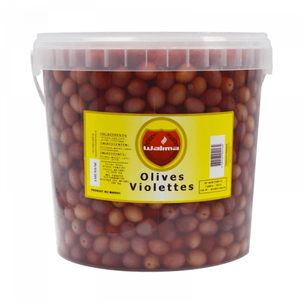 Olives violettes 7,5 kg