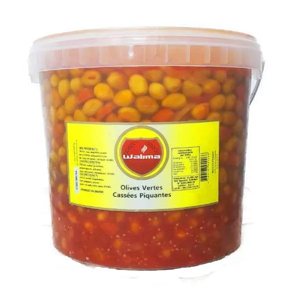 Olives vertes piquantes 8kg