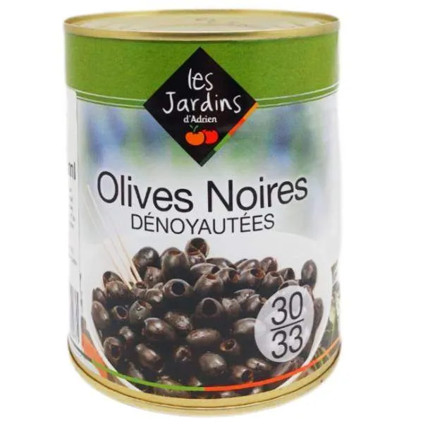 Olives noires dénoyautées 5/1