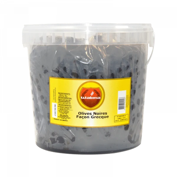 Olives noires façon grecque 8kg
