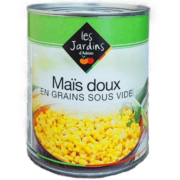 Maïs doux boîte 4/4