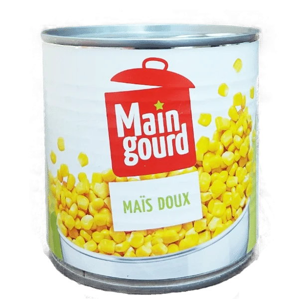 Maïs doux boîte 1/2