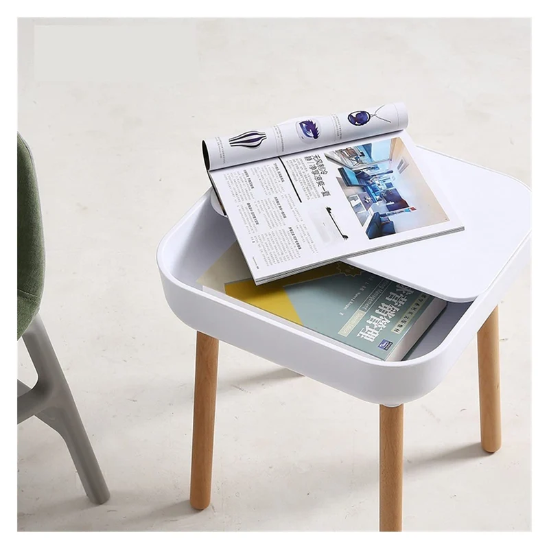 Table basse, table d'appoint de salon, table de canapé, table basse à combinaison simple de table basse carrée petit appartement nordique maison salon table basse table cocktail (couleur : jaune,