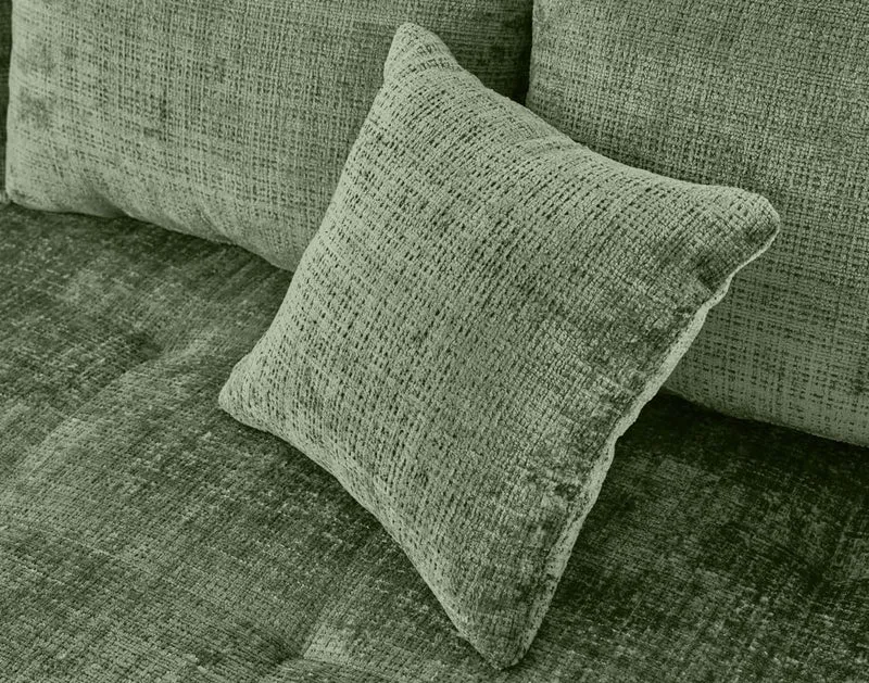 Lisa Design Rune - canapé d'angle Droit 4 Places en Velours texturé
