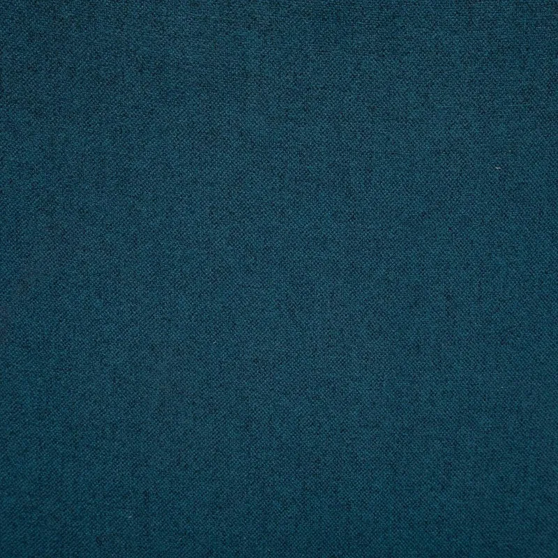 Atmosphera - Chaise Sirac - Bleu Canard - Pieds métal Noir