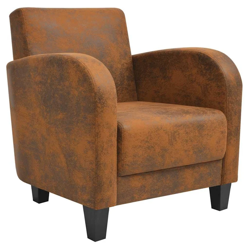 vidaXL Fauteuil Salon Salle de Séjour Chambre à Coucher Bureau Intérieur