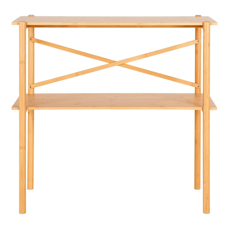 House Nordic Table Console en Bambou Naturel 83x32x80,5 cm