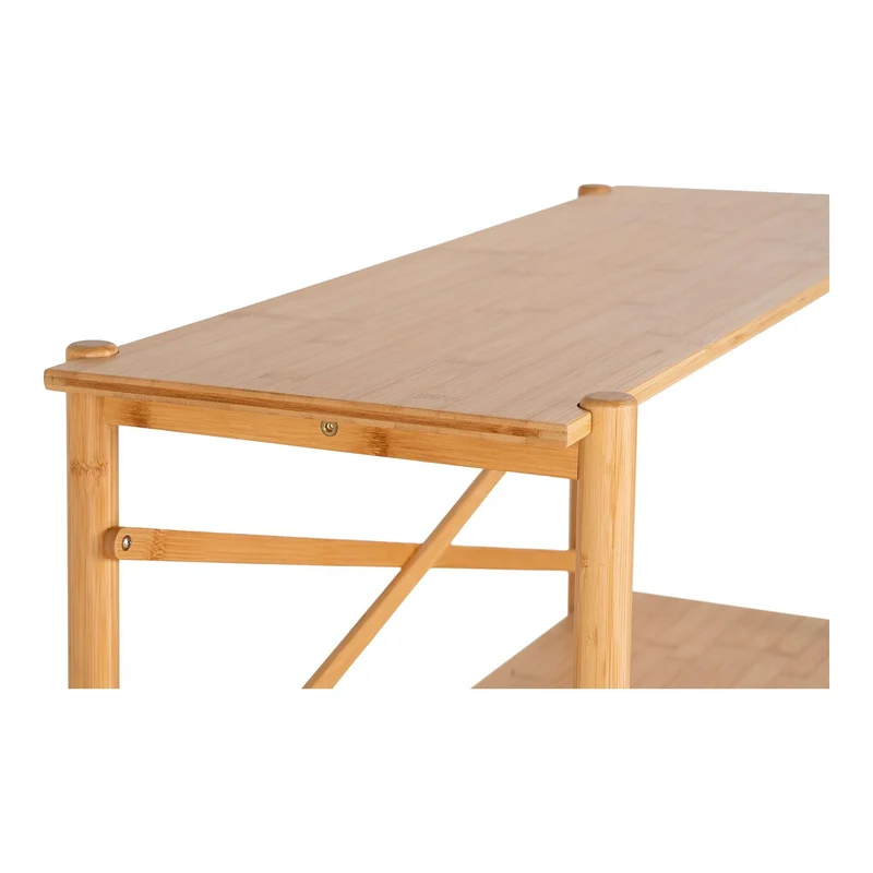 House Nordic Table Console en Bambou Naturel 83x32x80,5 cm