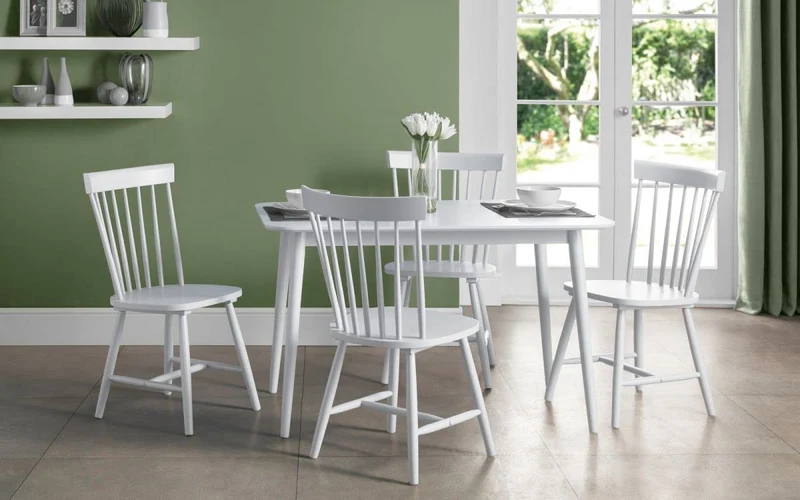 Netfurniture Chaise blanche Soprano design scandinave