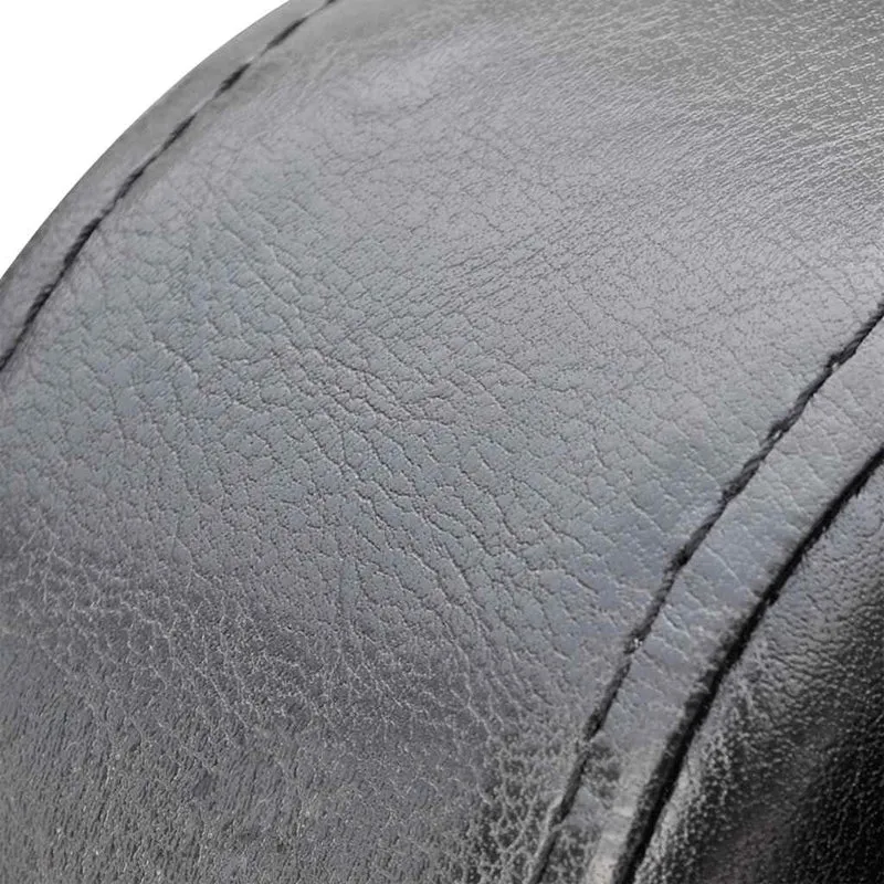 vidaXL Fauteuil Rembourré Canapé de Salon Sofa en Cuir Synthétique Noir