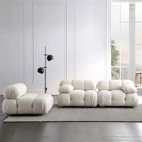Canapé modulaire en L pour grand salon, design moderne, configurations polyvalentes pour espaces spacieux