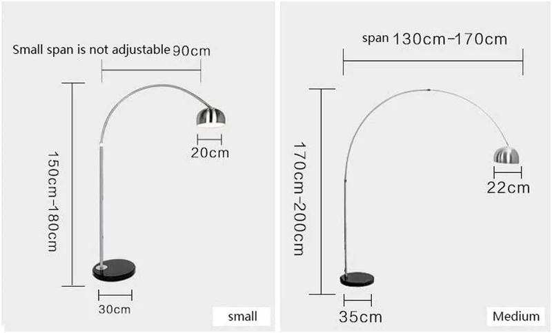 Moderne Lampadaire Salon Les Lampes Verticales Légères Debout Allument Le Lampadaire Moderne Pour Le Salon De Chambre À Coucher Lampe Chambre Bureau(Color:Foot switch,Size:200 * 35cm)