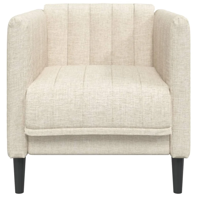 Générique Fauteuil Lin,Meubles,Canapés,Crème,15.9 KG,372602