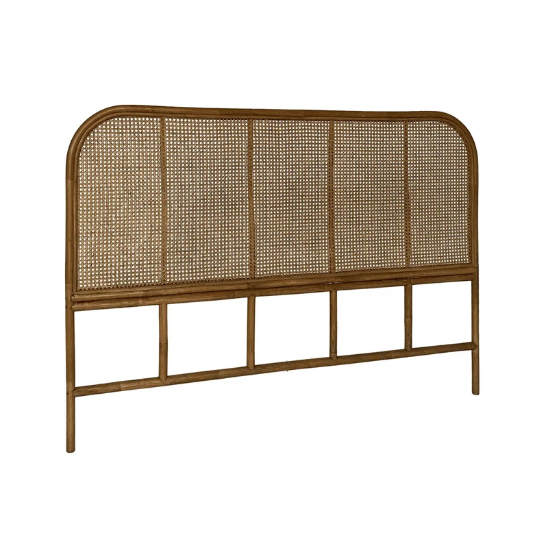 sweeek - Tête de lit en rotin foncél et cannage. L 160 x P3 x H110cm