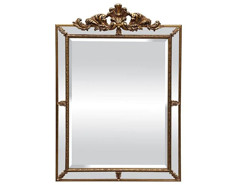 EMDE Cadres, Miroirs et Atelier sur-mesure Miroir vénitien Fronton 113x80cm