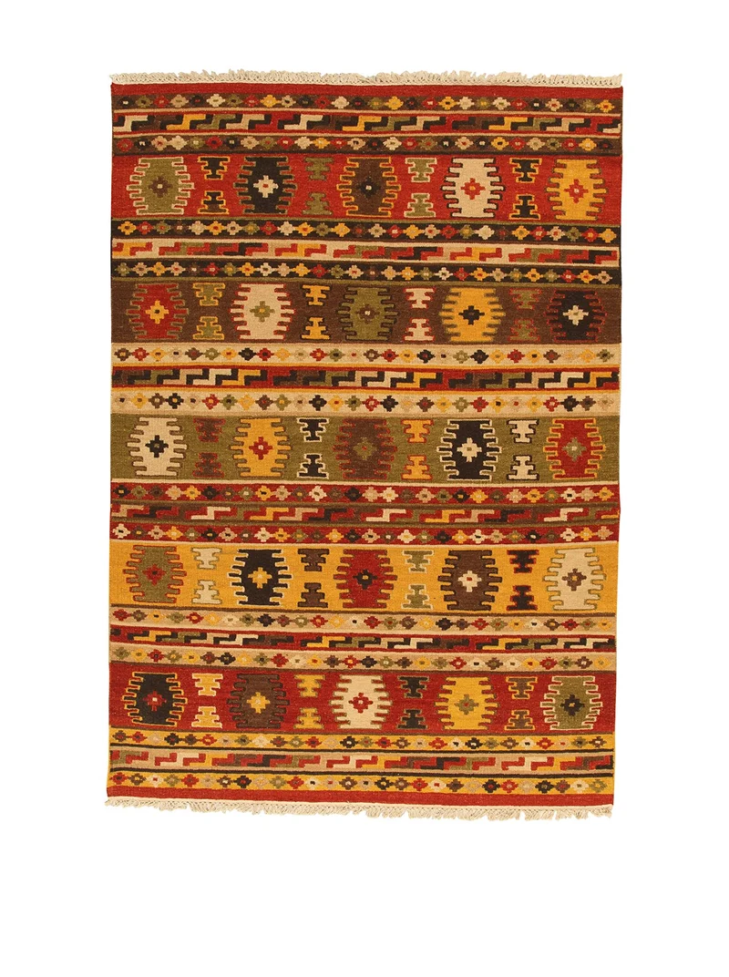 Kilim Carpets by Jalal Kilim Sivas 3 Tapis Rouge/Multicolore 160 x 230 cm