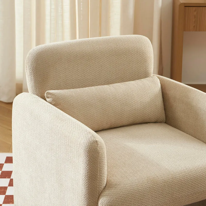 BAÏTA Fauteuil OMA Tissu (Beige)