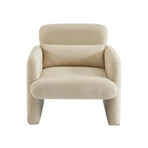 BAÏTA Fauteuil OMA Tissu (Beige)