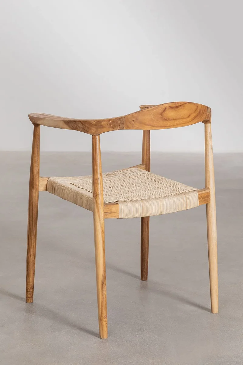 SKLUM Pack de 2 Chaises de Salle à Manger avec Accoudoirs Kiemer -