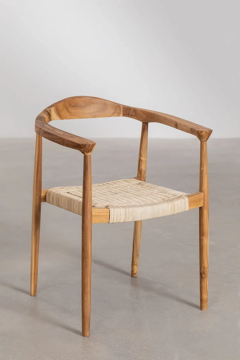 SKLUM Pack de 2 Chaises de Salle à Manger avec Accoudoirs Kiemer -