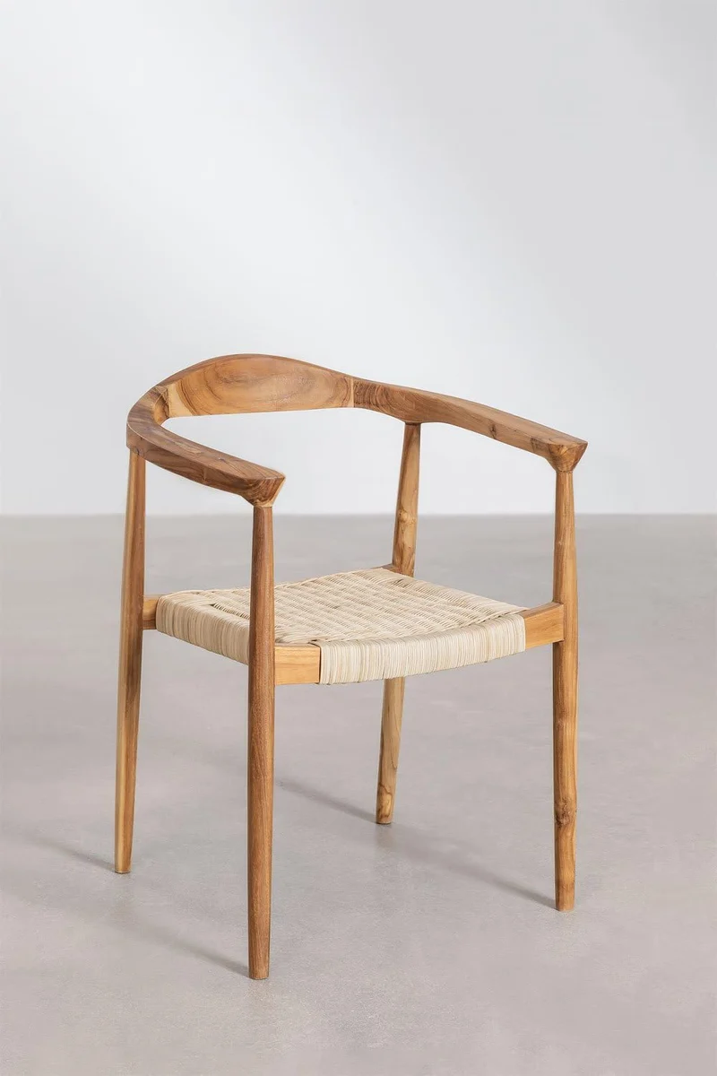 SKLUM Pack de 2 Chaises de Salle à Manger avec Accoudoirs Kiemer -