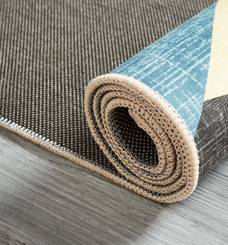 Tzvpsu Tapis déco Maison Decoration Table Basse Conception de Damier géométrique Rouge Blanc Deco Maison Moderne 160x200cm