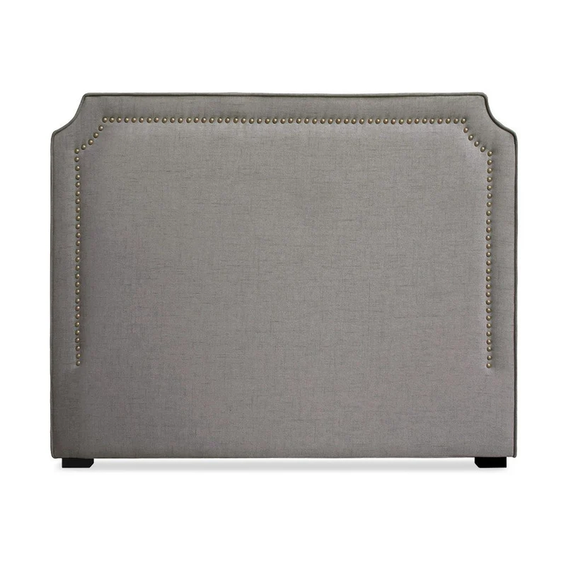 Menzzo Tête de lit Milana 140cm Tissu Taupe