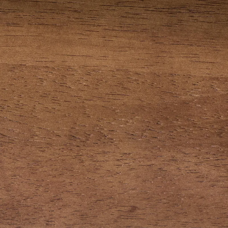 Beliani Lit à Baldaquin Minimaliste en Bois 160 x 200 cm Meuble de Chambre Marron Foncé Herliere