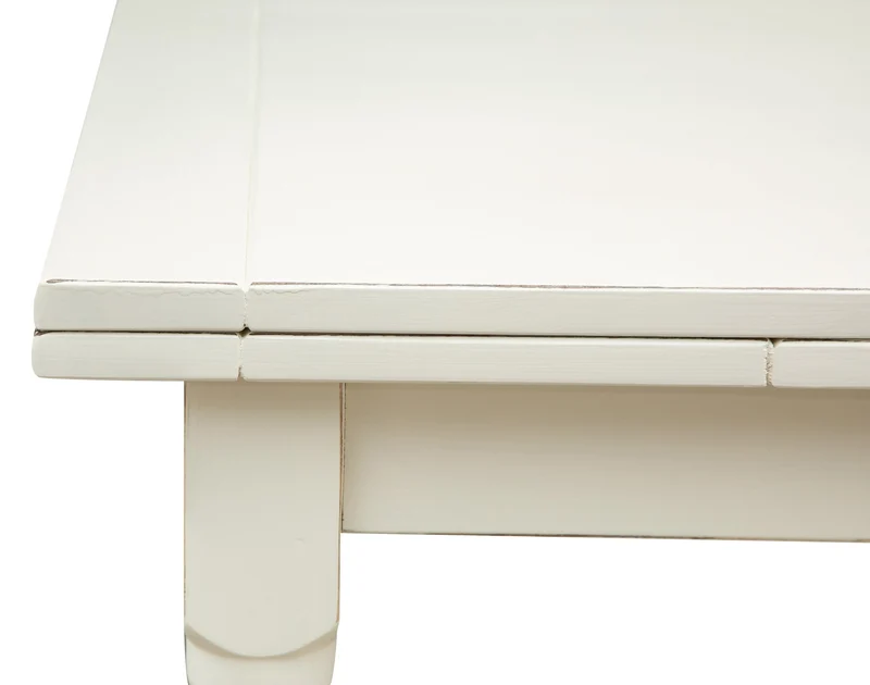Biscottini Table Salle a Manger Extensible 120x80x80 cm Made in Italy| Table Cuisine | Table a Manger Extensible | Table Extensible Style Country