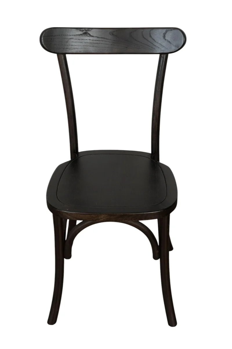 Biscottini Chaises de salle à manger bois massif 90x44x43 cm - Chaise cuisine et salon - Chaises en bois d'extérieur et intérieur - Chaise rustique Cross - Chaise rembourrée en bois vintage