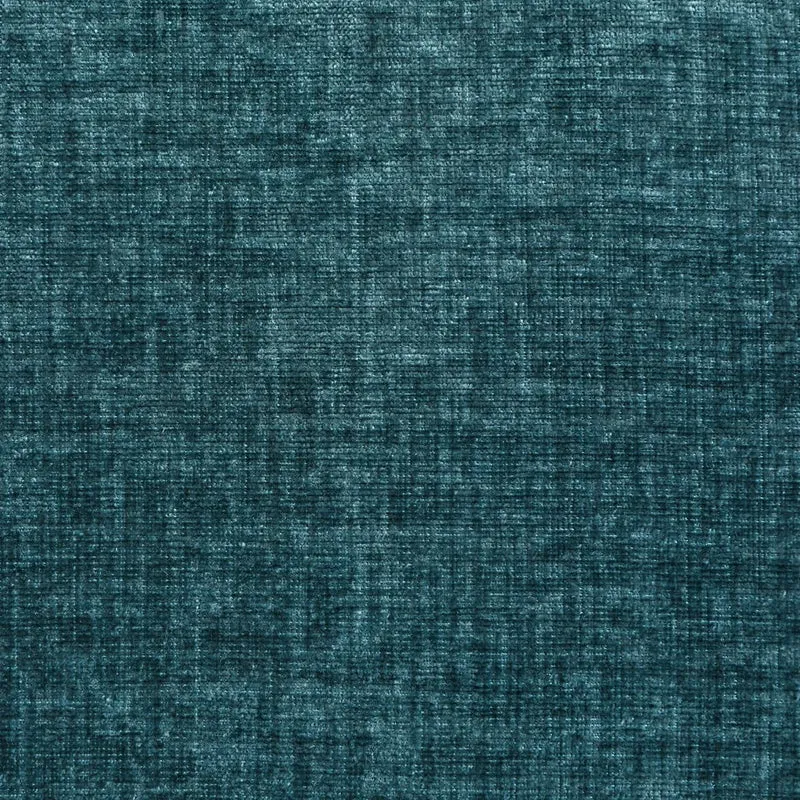 Meubletmoi Canapé 3 Places Convertible en Tissu Doux Bleu Canard avec Pieds en Bois d'Eucalyptus Noir - Hugues
