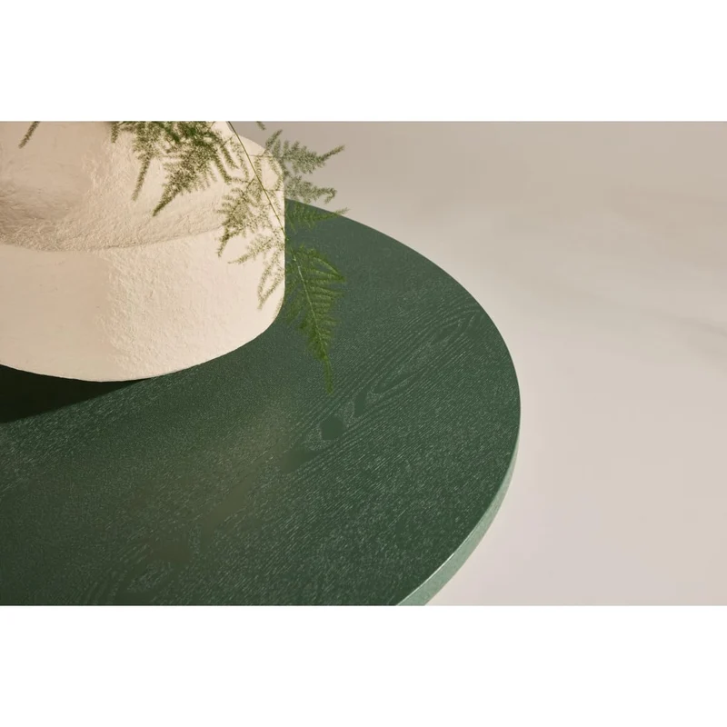 Paris Prix Table à Manger Ronde Bootcut 110cm Vert