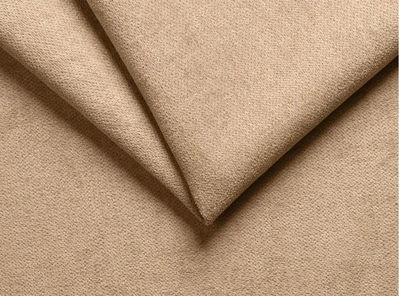 LOUNGITUDE - MEGAN - Tête de lit - Capitonné - En tissu - Beige - 160cm