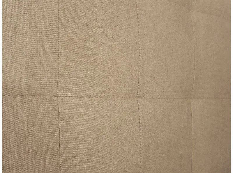 LOUNGITUDE - MEGAN - Tête de lit - Capitonné - En tissu - Beige - 160cm