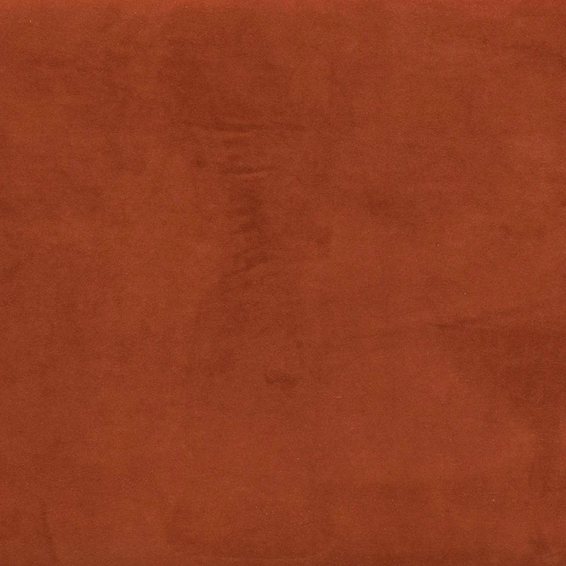 Atmosphera - Canapé 3 Places Candice - Orange Ambre - Velours
